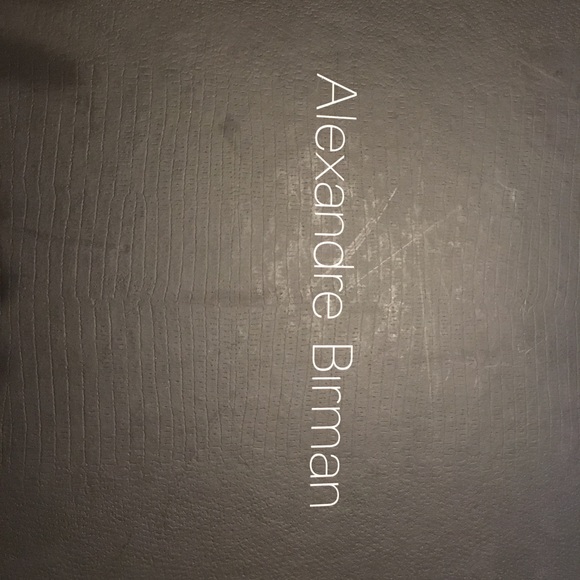 Python and suede open toe pumps - Picture 5 of 5